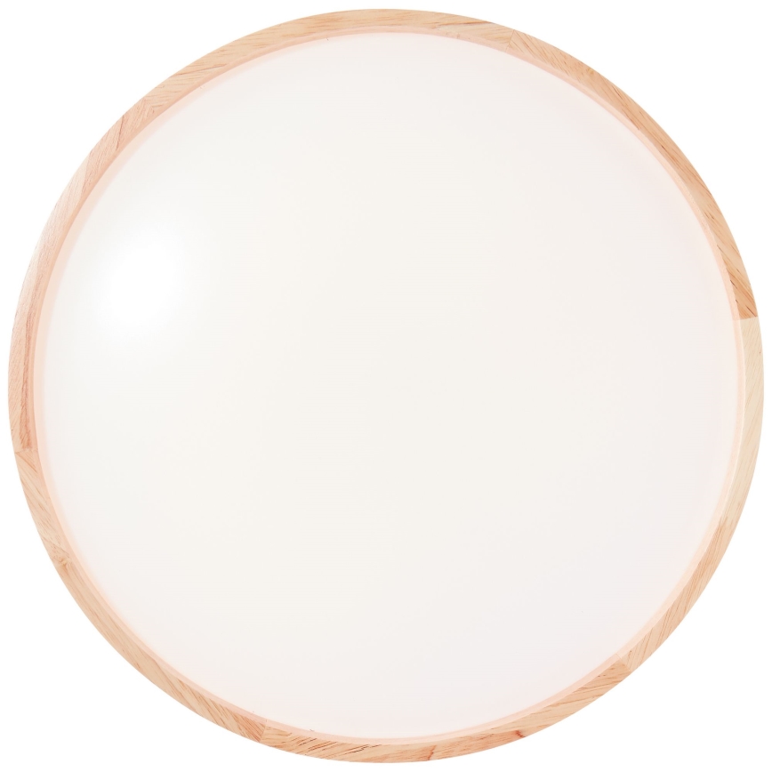 Brilliant - Plafonnier ALSON LED/26W/230V 3000/4500K d. 39,5 cm figuier caoutchouc - FSC certifié