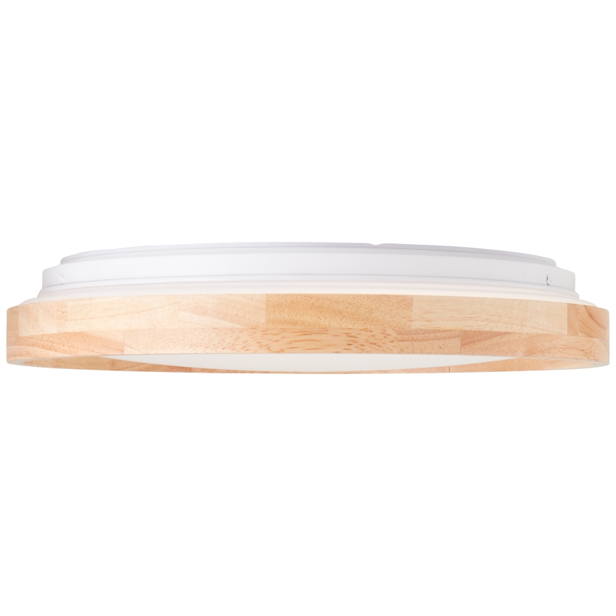 Brilliant - Plafonnier ALSON LED/26W/230V 3000/4500K d. 39,5 cm figuier caoutchouc - FSC certifié