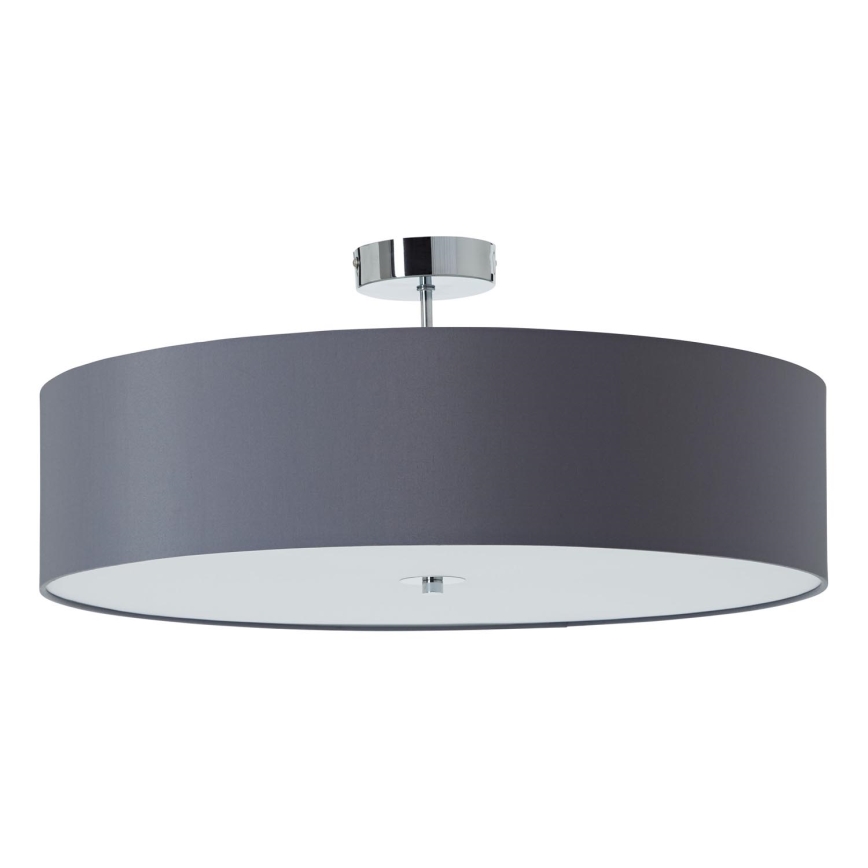 Brilliant - Plafonnier ANDRIA 3xE27/60W/230V d. 60 cm anthracite