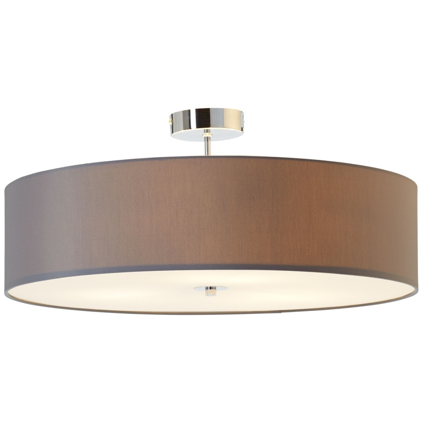 Brilliant - Plafonnier ANDRIA 3xE27/60W/230V d. 60 cm anthracite