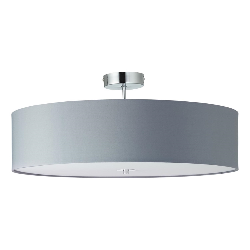 Brilliant - Plafonnier ANDRIA 3xE27/60W/230V d. 60 cm gris
