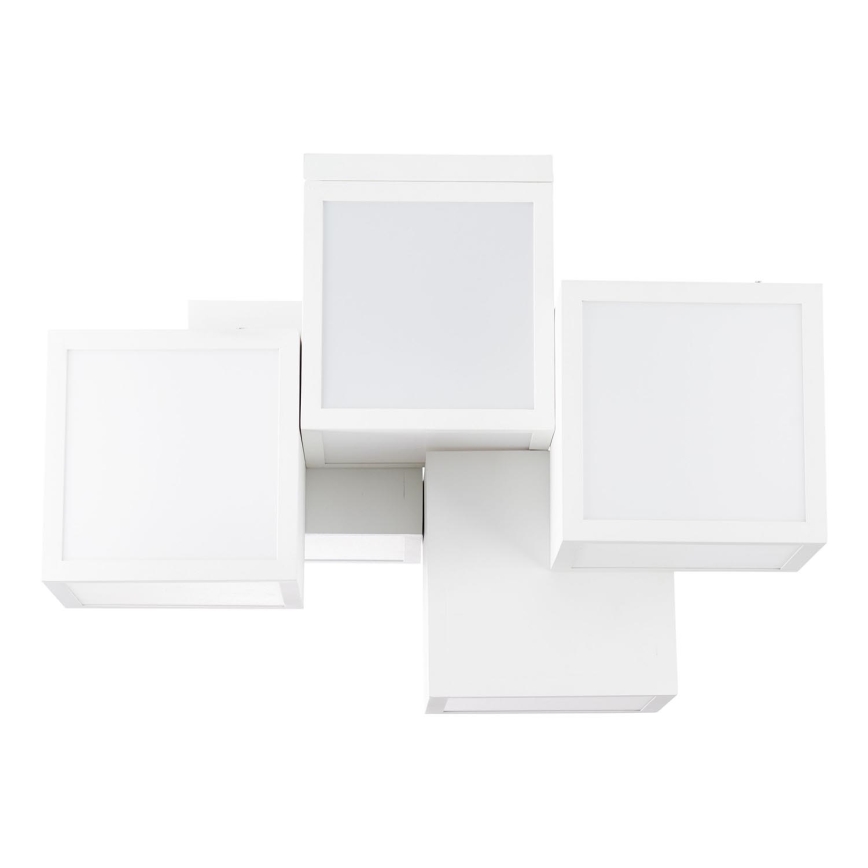 Brilliant - Plafonnier CUBIX 5xLED/7,6W/230V 3000K blanc