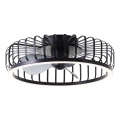 Brilliant - Plafonnier dimmable à LED avec ventilateur CAPO LED/36W/230V 2700-6500K Ø 48 cm noir + télécommande