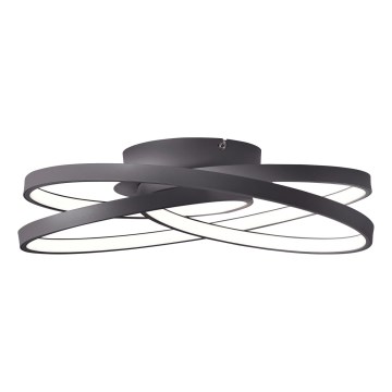 Brilliant - Plafonnier LABYRINTH LED/40W/230V d. 39,5 cm noir