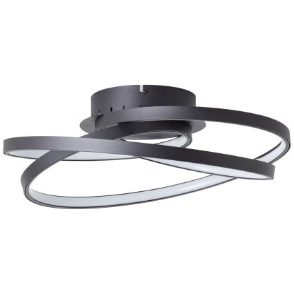 Brilliant - Plafonnier LABYRINTH LED/40W/230V d. 39,5 cm noir