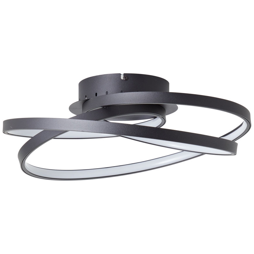Brilliant - Plafonnier LABYRINTH LED/40W/230V d. 39,5 cm noir