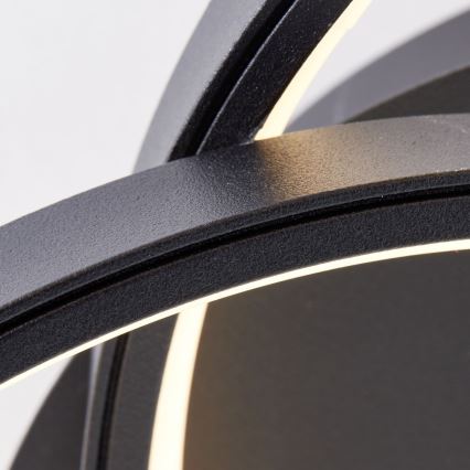 Brilliant - Plafonnier LABYRINTH LED/40W/230V d. 39,5 cm noir