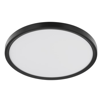 Brilliant - Plafonnier LED avec capteur de mouvement et capteur crépusculaire GALO LED/26W/230V Ø 40 cm noir