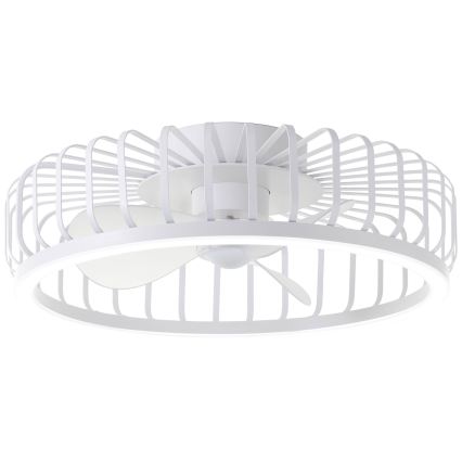 Brilliant - Plafonnier LED dimmable avec ventilateur CAPO LED/36W/230V 2700-6500K Ø 48 cm blanc + télécommande