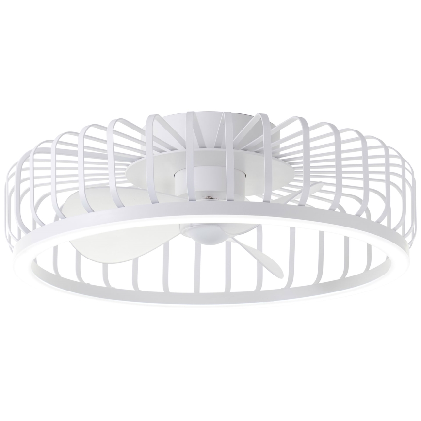 Brilliant - Plafonnier LED dimmable avec ventilateur CAPO LED/36W/230V 2700-6500K Ø 48 cm blanc + télécommande