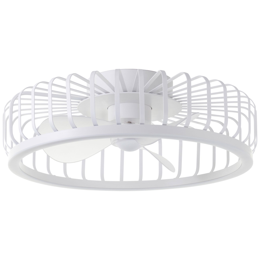 Brilliant - Plafonnier LED dimmable avec ventilateur CAPO LED/36W/230V 2700-6500K Ø 48 cm blanc + télécommande