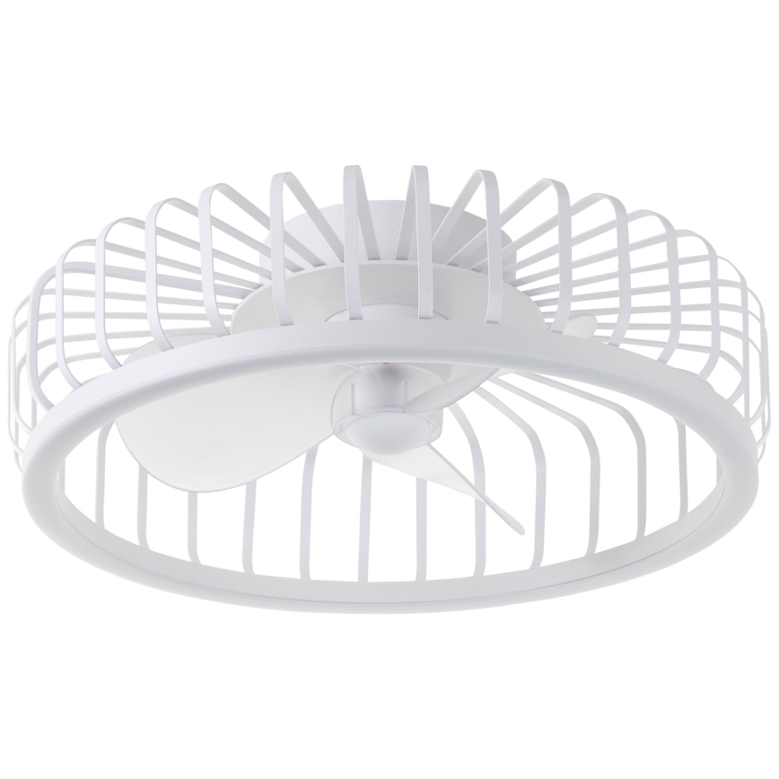 Brilliant - Plafonnier LED dimmable avec ventilateur CAPO LED/36W/230V 2700-6500K Ø 48 cm blanc + télécommande