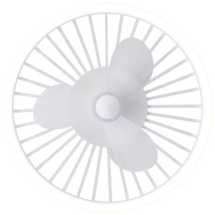 Brilliant - Plafonnier LED dimmable avec ventilateur CAPO LED/36W/230V 2700-6500K Ø 48 cm blanc + télécommande