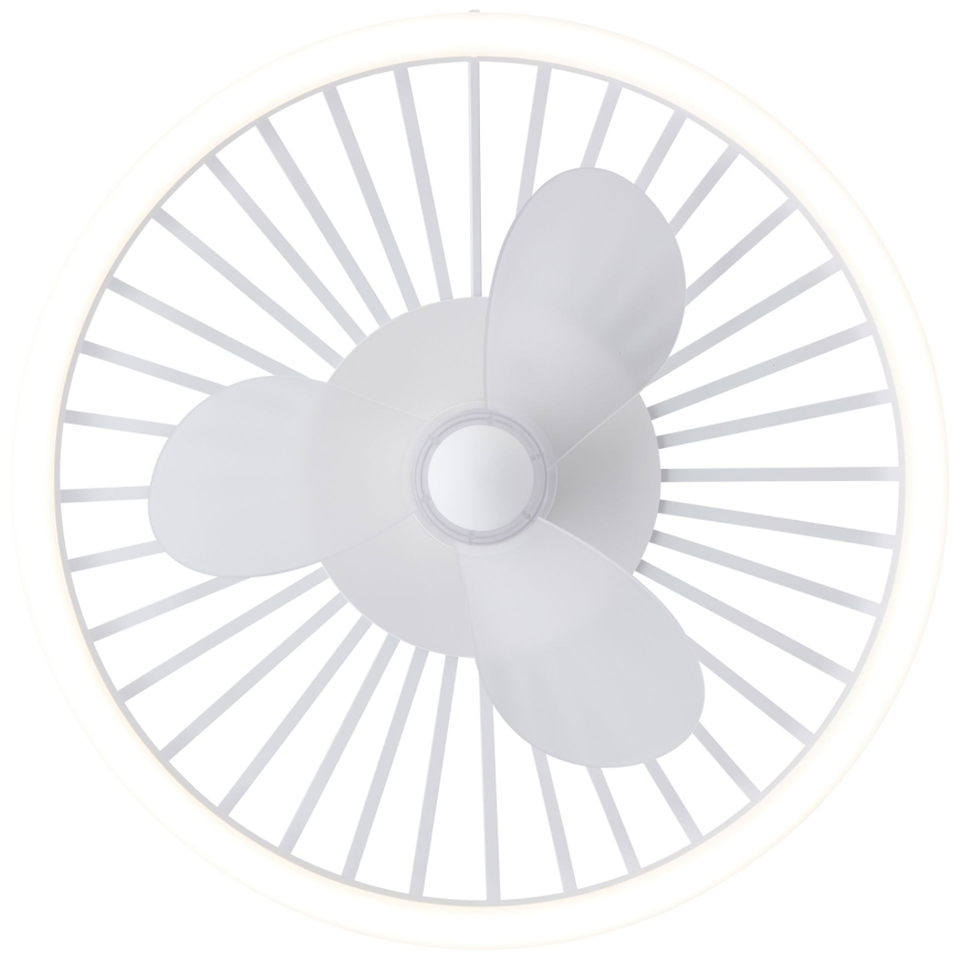 Brilliant - Plafonnier LED dimmable avec ventilateur CAPO LED/36W/230V 2700-6500K Ø 48 cm blanc + télécommande