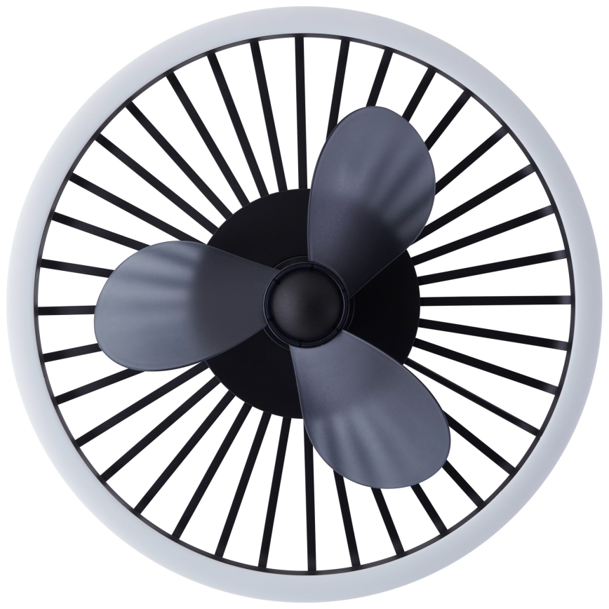 Brilliant - Plafonnier dimmable à LED avec ventilateur CAPO LED/36W/230V 2700-6500K Ø 48 cm noir + télécommande