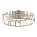 Brilliant - Plafonnier LED dimmable avec ventilateur CAPO LED/36W/230V 2700-6500K Ø 48 cm beige + télécommande