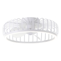 Brilliant - Plafonnier LED dimmable avec ventilateur CAPO LED/36W/230V 2700-6500K Ø 48 cm blanc + télécommande
