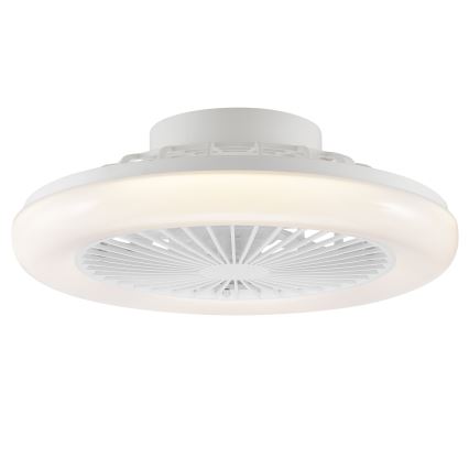 Brilliant - Plafonnier LED dimmable avec ventilateur MONTERO LED/20W/230V 2700-6500K Ø 42 cm blanc + télécommande