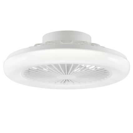 Brilliant - Plafonnier LED dimmable avec ventilateur MONTERO LED/20W/230V 2700-6500K Ø 42 cm blanc + télécommande