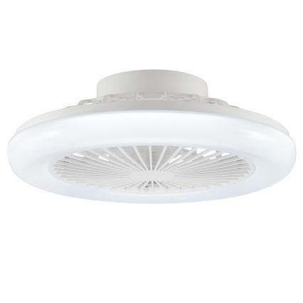 Brilliant - Plafonnier LED dimmable avec ventilateur MONTERO LED/20W/230V 2700-6500K Ø 42 cm blanc + télécommande