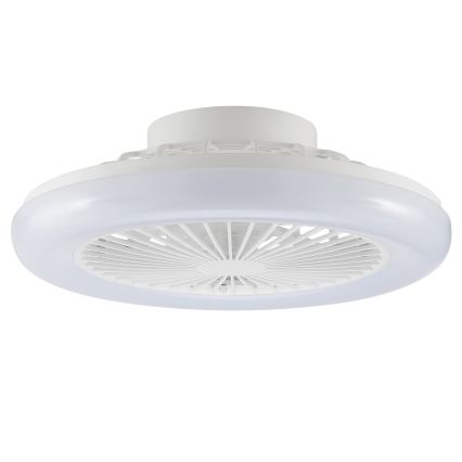 Brilliant - Plafonnier LED dimmable avec ventilateur MONTERO LED/20W/230V 2700-6500K Ø 42 cm blanc + télécommande