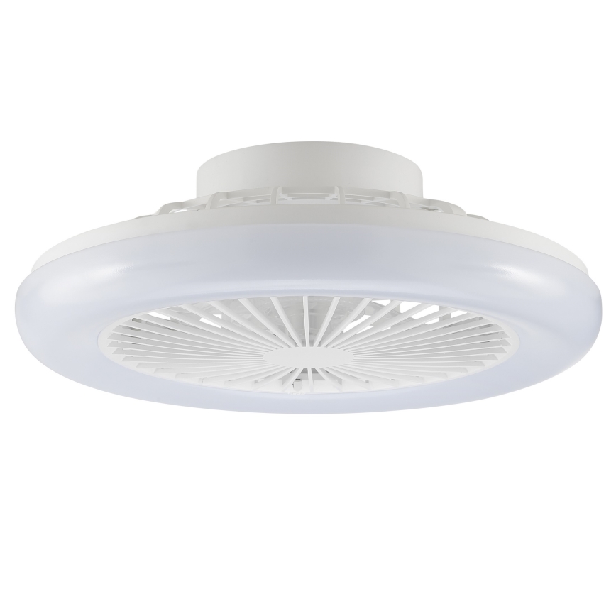 Brilliant - Plafonnier LED dimmable avec ventilateur MONTERO LED/20W/230V 2700-6500K Ø 42 cm blanc + télécommande