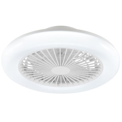 Brilliant - Plafonnier LED dimmable avec ventilateur MONTERO LED/20W/230V 2700-6500K Ø 42 cm blanc + télécommande