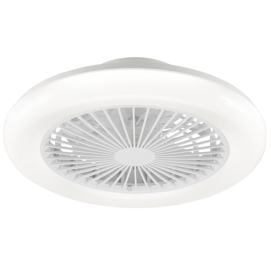Brilliant - Plafonnier LED dimmable avec ventilateur MONTERO LED/20W/230V 2700-6500K Ø 42 cm blanc + télécommande