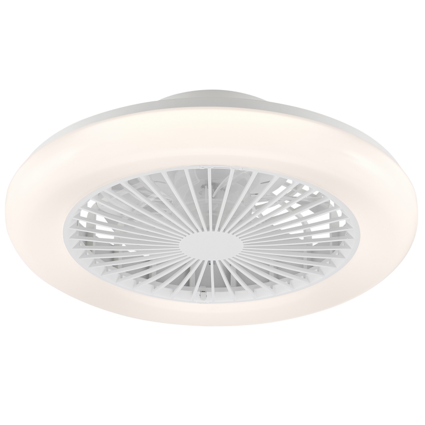 Brilliant - Plafonnier LED dimmable avec ventilateur MONTERO LED/20W/230V 2700-6500K Ø 42 cm blanc + télécommande