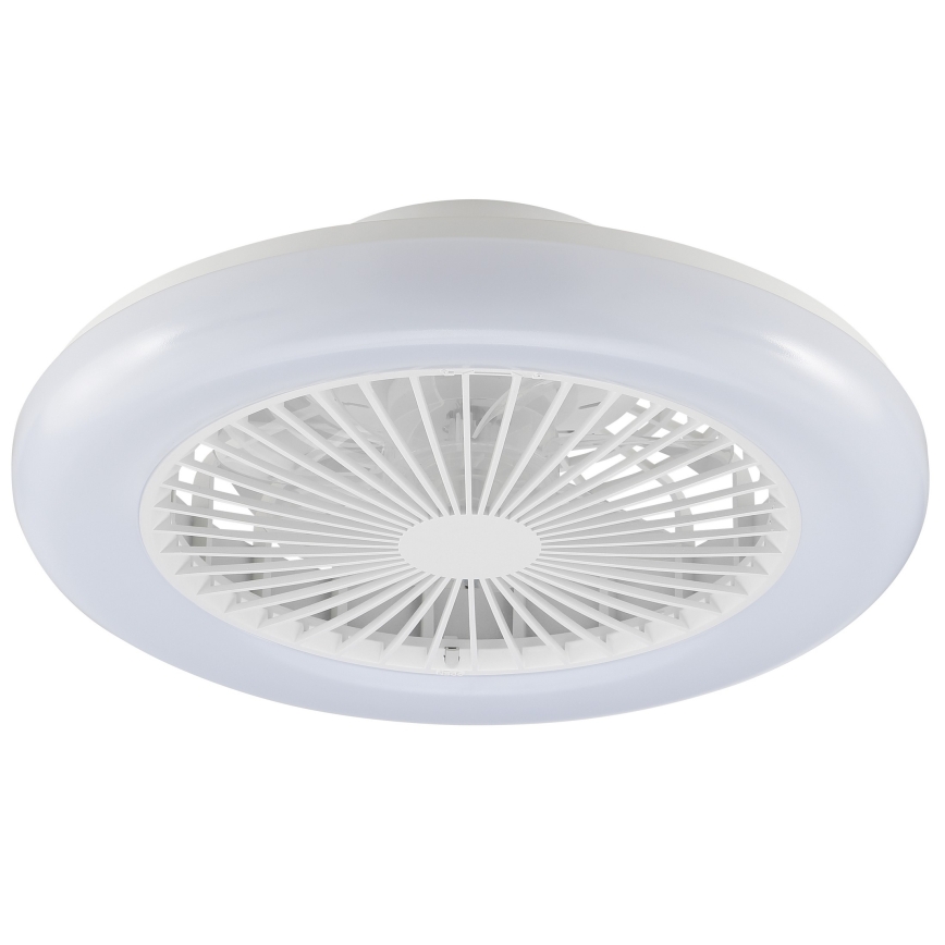 Brilliant - Plafonnier LED dimmable avec ventilateur MONTERO LED/20W/230V 2700-6500K Ø 42 cm blanc + télécommande