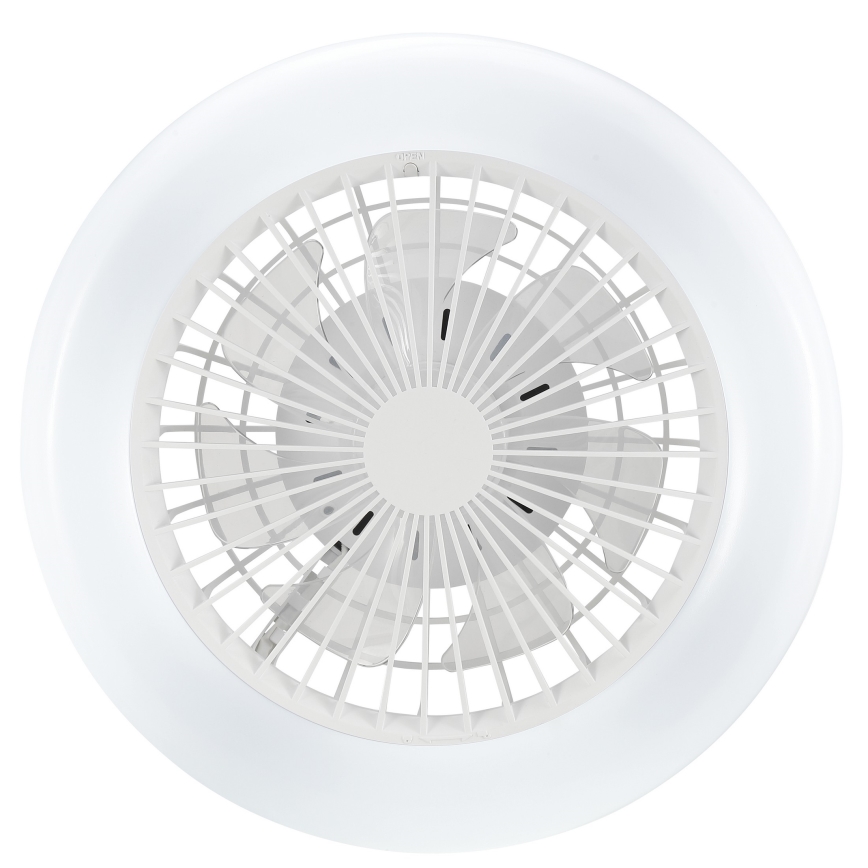 Brilliant - Plafonnier LED dimmable avec ventilateur MONTERO LED/20W/230V 2700-6500K Ø 42 cm blanc + télécommande