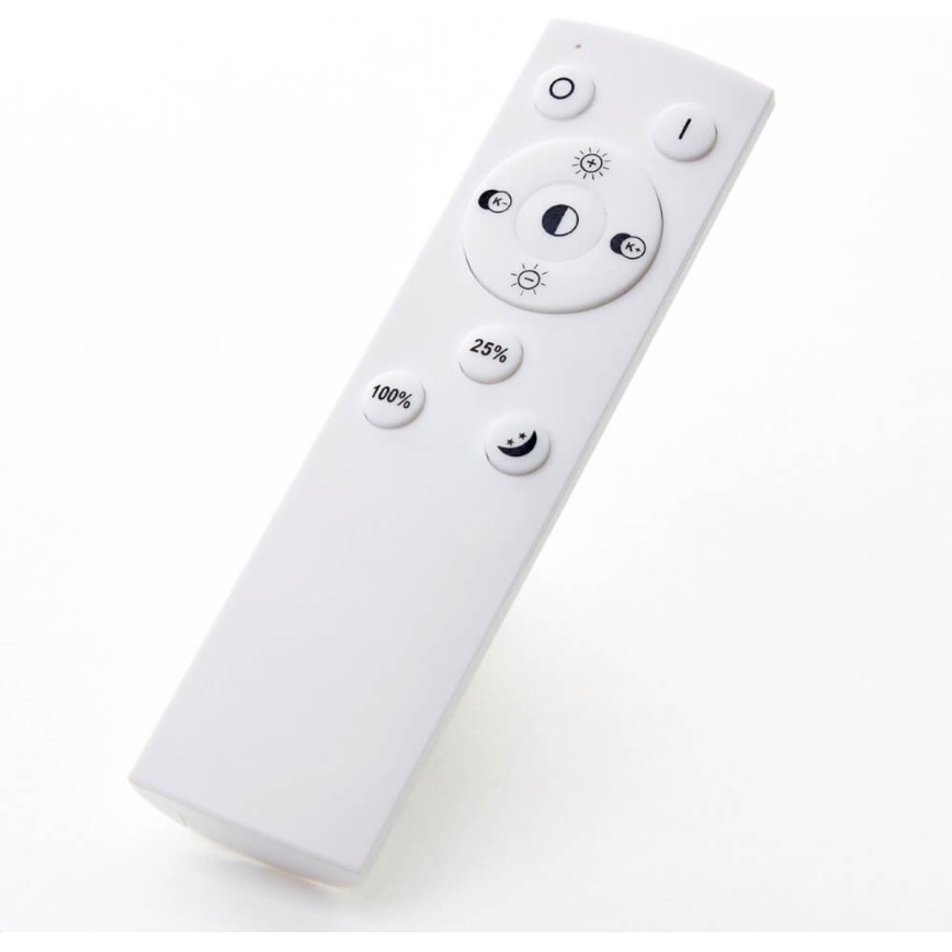 Brilliant - Plafonnier LED dimmable AYDIN LED/34W/230V 3000-6500K noir + télécommande