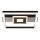 Brilliant - Plafonnier LED dimmable BALDO LED/18W/230V noir