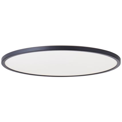 Brilliant - Plafonnier LED à intensité variable pour salle de bains BRENNAN LED/35W/230V Ø 54 cm IP44 noir