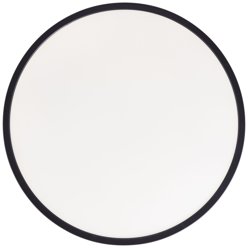 Brilliant - Plafonnier LED à intensité variable pour salle de bains BRENNAN LED/35W/230V Ø 54 cm IP44 noir