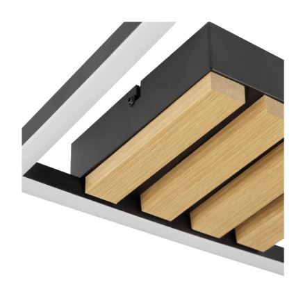 Brilliant - Plafonnier LED dimmable CALMA LED/15W/230V noir