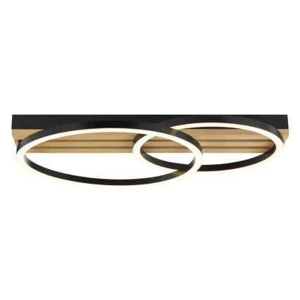 Brilliant - Plafonnier LED dimmable CALMA LED/21W/230V noir