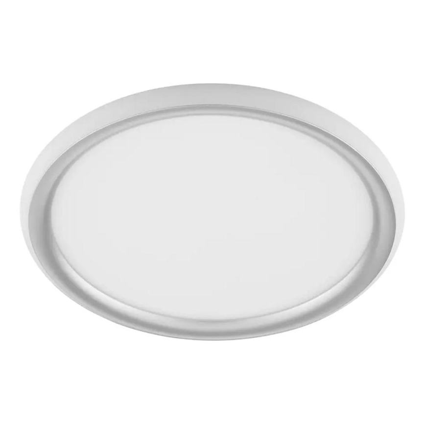 Brilliant - Plafonnier LED dimmable CARLOZ LED/16W/230V Ø 30 cm blanc/ gris