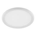 Brilliant - Plafonnier LED dimmable CARLOZ LED/16W/230V Ø 30 cm blanc