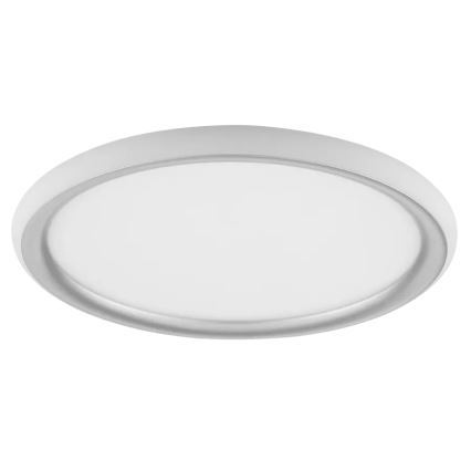 Brilliant - Plafonnier LED dimmable CARLOZ LED/16W/230V Ø 30 cm blanc/ gris