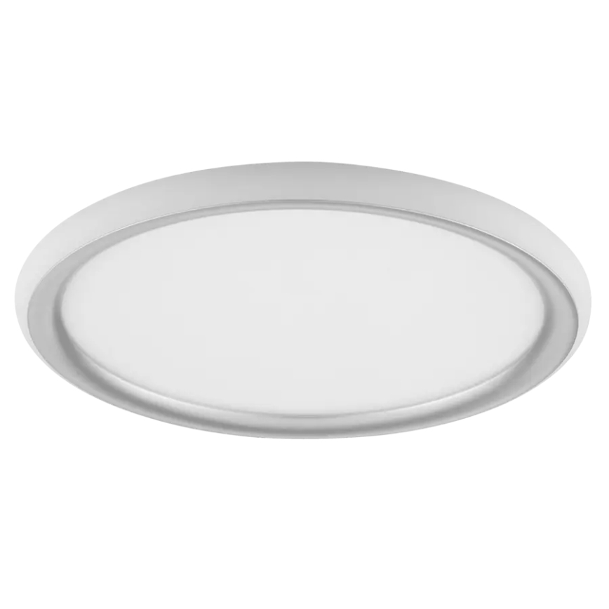 Brilliant - Plafonnier LED dimmable CARLOZ LED/16W/230V Ø 30 cm blanc/ gris