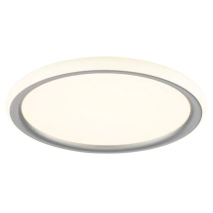 Brilliant - Plafonnier LED dimmable CARLOZ LED/16W/230V Ø 30 cm blanc/ gris