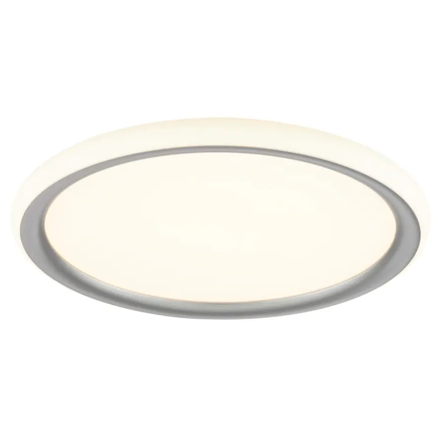 Brilliant - Plafonnier LED dimmable CARLOZ LED/16W/230V Ø 30 cm blanc/ gris