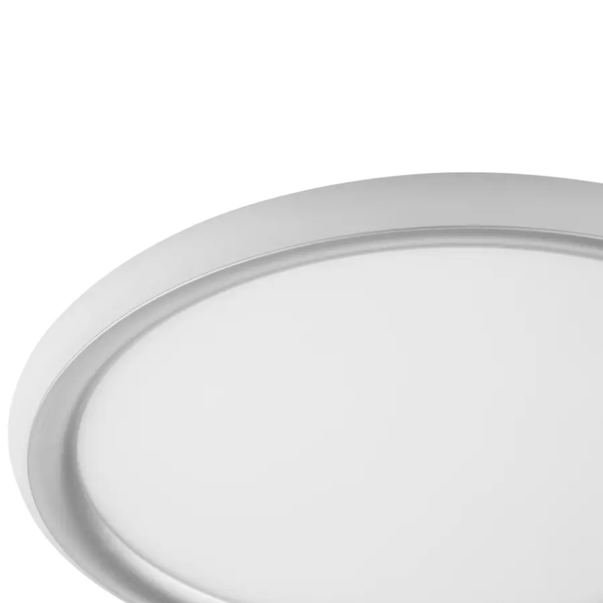 Brilliant - Plafonnier LED dimmable CARLOZ LED/16W/230V Ø 30 cm blanc/ gris