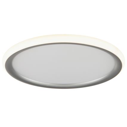Brilliant - Plafonnier LED dimmable CARLOZ LED/16W/230V Ø 30 cm blanc/ gris