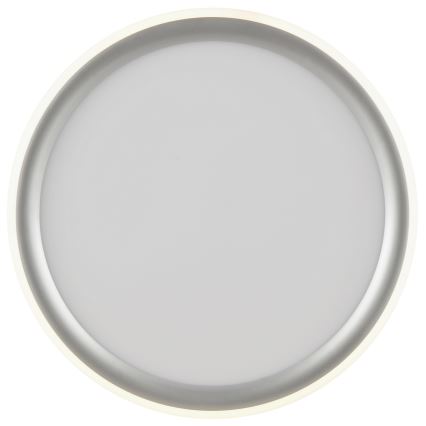 Brilliant - Plafonnier LED dimmable CARLOZ LED/16W/230V Ø 30 cm blanc/ gris