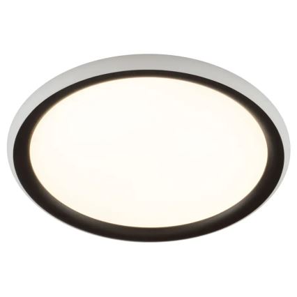 Brilliant - Plafonnier LED dimmable CARLOZ LED/16W/230V Ø 30 cm blanc/noir