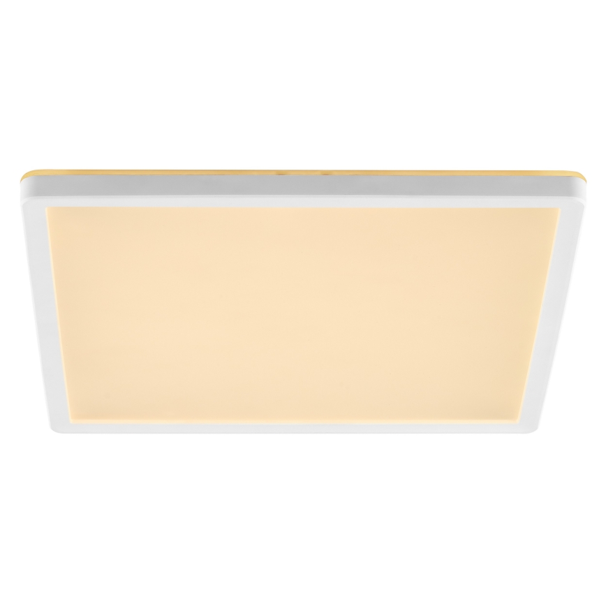 Brilliant - Plafonnier LED dimmable LUMARO LED/18W/230V 3000-6500K 29,3x29,3 cm blanc + télécommande
