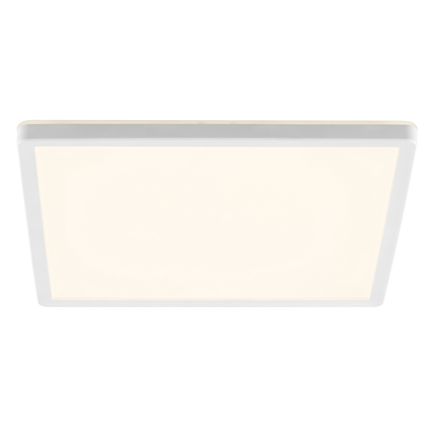 Brilliant - Plafonnier LED dimmable LUMARO LED/18W/230V 3000-6500K 29,3x29,3 cm blanc + télécommande