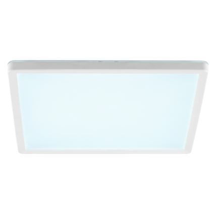 Brilliant - Plafonnier LED dimmable LUMARO LED/18W/230V 3000-6500K 29,3x29,3 cm blanc + télécommande